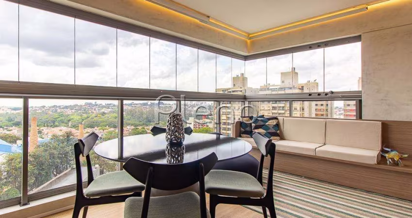 Apartamento à venda em Campinas, Taquaral, com 3 suítes, com 125 m², Sartoria Taquaral