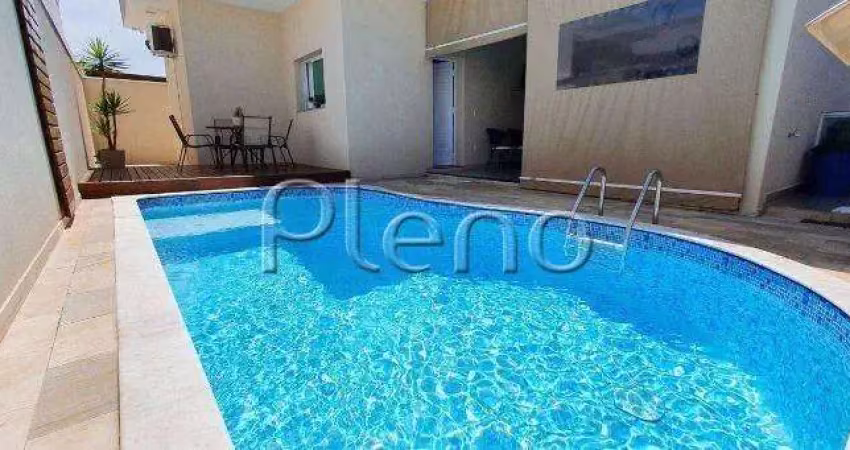 Casa à venda em paulínia, parque brasil 500, com 3 suítes, com 278 m², residencial villa lobos