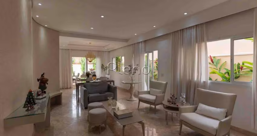 Casa à venda em campinas, swiss park, com 4 suítes, com 320 m²