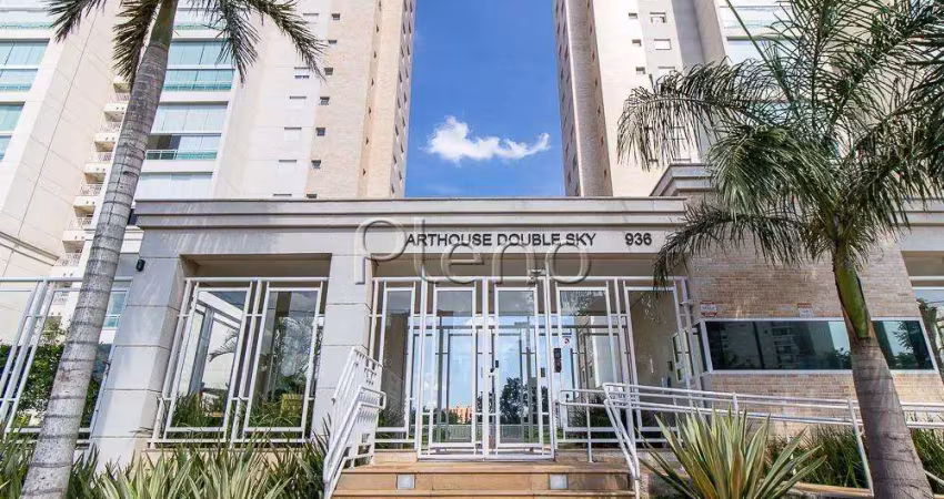 Apartamento à venda em campinas, taquaral, com 4 suítes, com 189.02 m², art house double sky