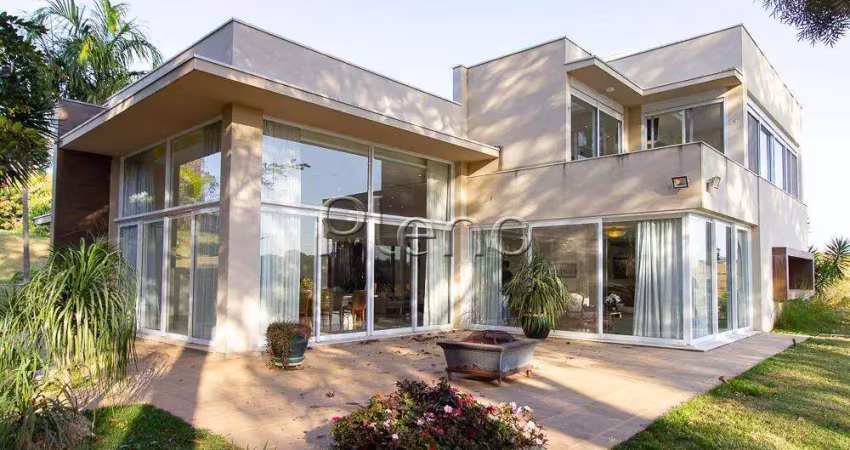 Casa à venda em campinas, sousas, com 3 suítes, com 402 m², condomínio clube dos médicos