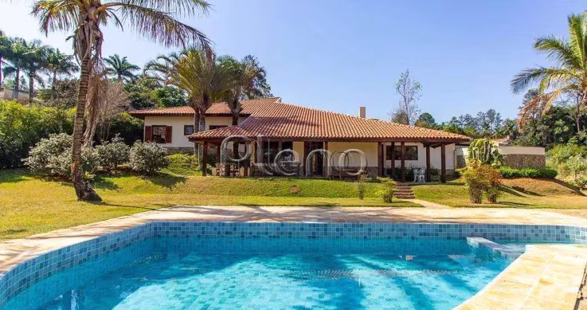 Casa à venda no condomínio chácaras do alto da nova campinas, 6 quartos - campinas.