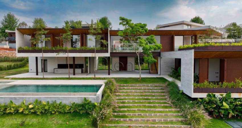 Sobrado à venda em Bragança Paulista, Condomínio Quinta da Baroneza II, com 6 suítes, com 1005 m²