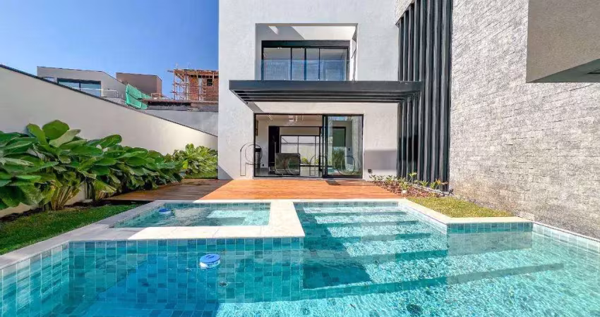 Sobrado à venda com 4 quartos no residencial arborais, campinas