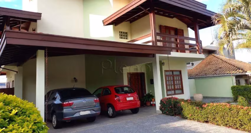 Sobrado à venda em valinhos, santa cruz, com 5 quartos, com 329 m², residencial terras do caribe