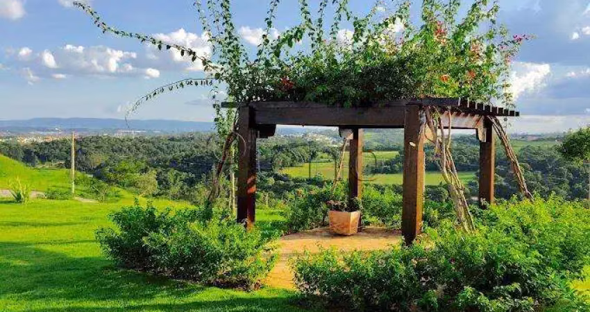 Terreno à venda em vinhedo, monte alegre, com 973 m², residencial campo de toscana