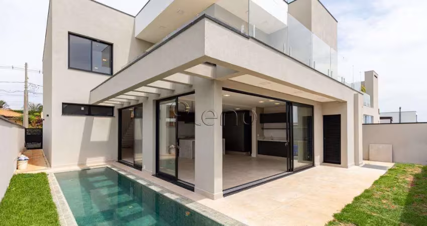 Casa à venda com 4 dormitórios no loteamento parque dos alecrins, campinas