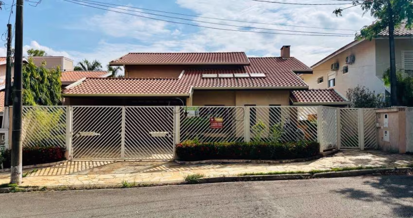 Casa à venda em Campinas, Loteamento Caminhos de São Conrado (Sousas), com 3 quartos, com 254 m²