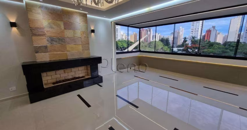 Apartamento para venda e locação com 4 quartos no Centro, Campinas.