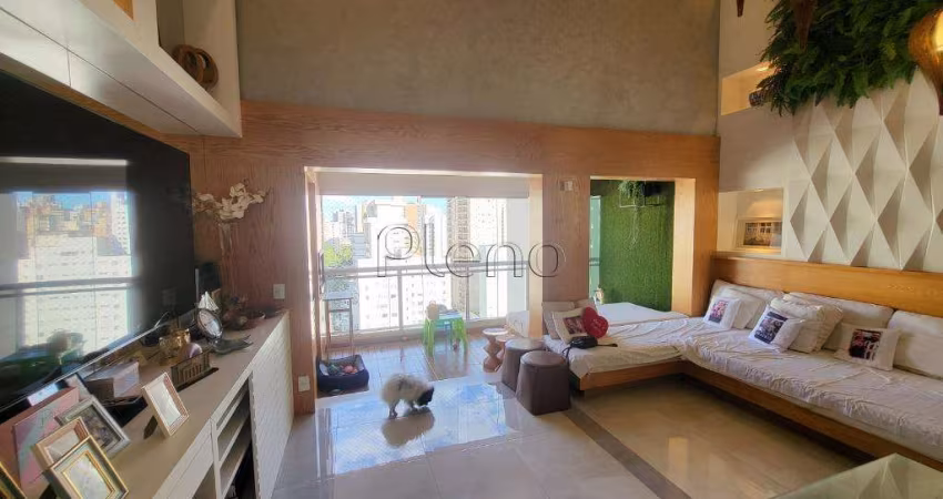 Apartamento à venda com 3 suítes no Cambuí, Campinas.