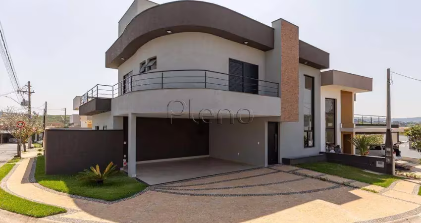 Sobrado à venda com 3 suítes no residencial villa do sol, em valinhos