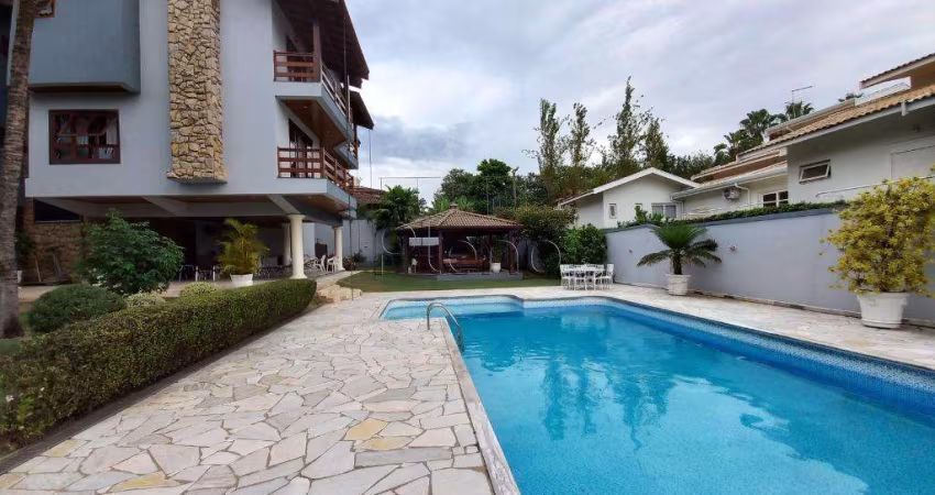 Casa à venda com 4 suítes no Sítio Recreio dos Cafezais, Valinhos.
