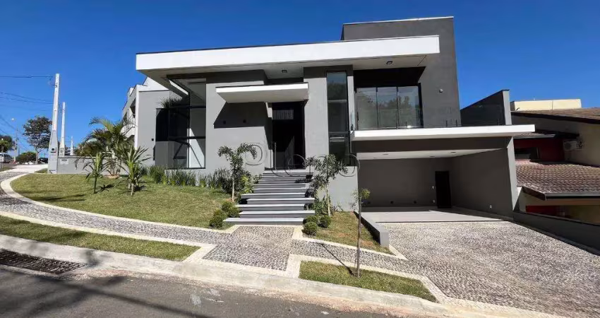 Casa à venda com 4 suítes no condomínio portal do jequitibá, valinhos.