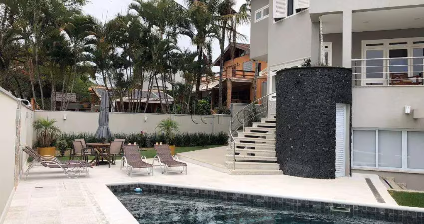 Casa à venda em vinhedo, condomínio vista alegre, com 4 suítes, com 529 m²