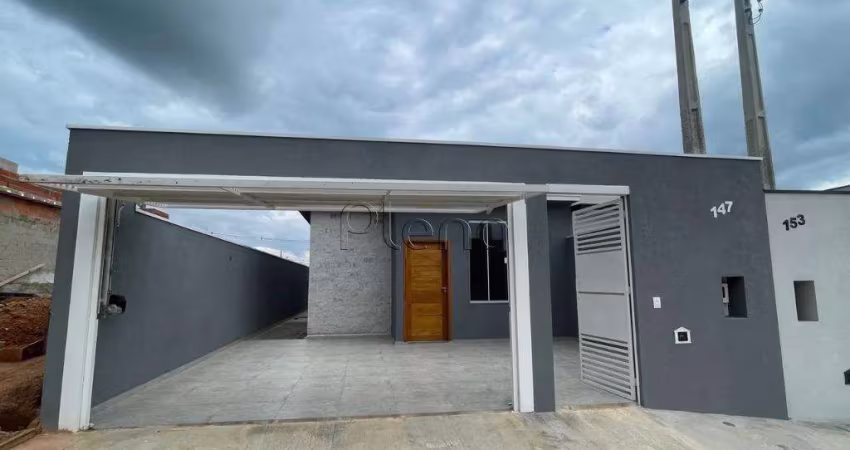 Casa à venda em Indaiatuba, Parque Barnabé, com 3 quartos, com 93 m²