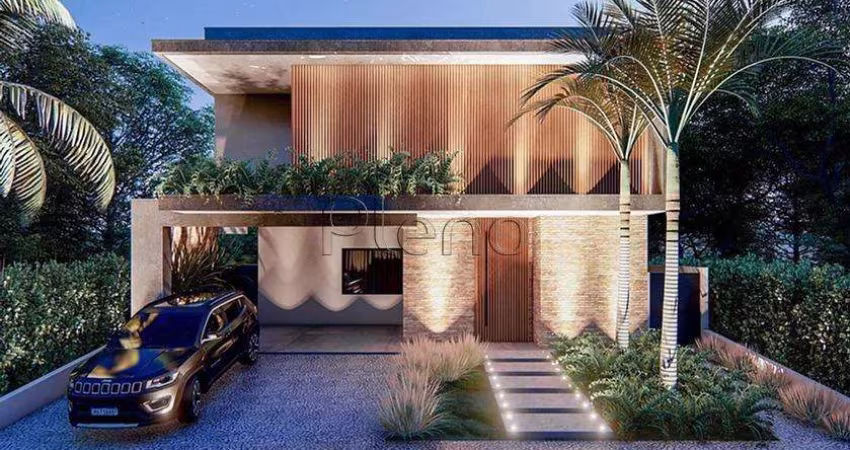 Casa à venda em Paulínia, Parque Brasil 500, com 4 suítes, com 376 m², Residencial Villa Lobos