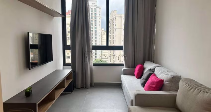 Apartamento para alugar em Campinas, Cambuí, com 1 suíte, com 44 m², Hub Cambuí