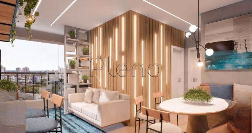 Apartamento à venda em Campinas, Chácara da Barra, com 2 quartos, com 53 m², Mansoes Residencial