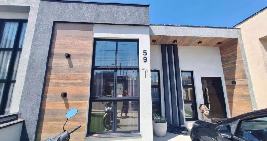 Casa à venda em Indaiatuba, Jardins do Império, com 3 quartos, com 105 m², Residencial Vila Rica