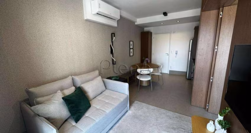 Apartamento para alugar em Campinas, Cambuí, com 1 quarto, com 39 m², MM536