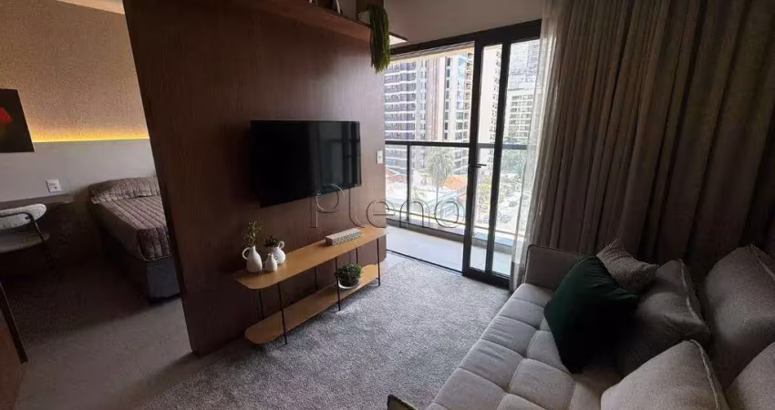 Apartamento à venda em Campinas, Cambuí, com 1 suíte, com 42 m², MM536