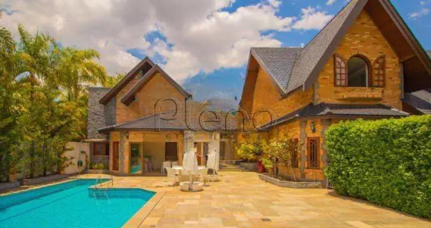 Casa à venda em valinhos, sítio recreio dos cafezais, com 4 suítes, com 650 m²