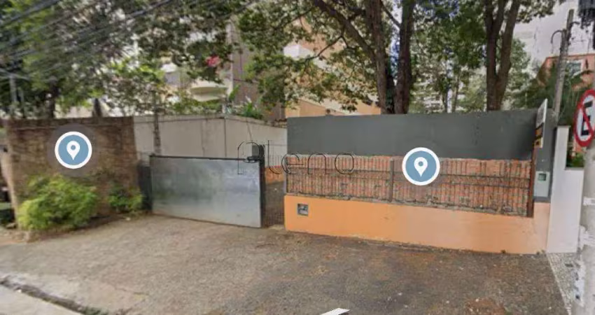 Terreno comercial à venda na Rua Joaquim Gomes Pinto, 74, Cambuí, Campinas