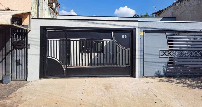 Casa à venda em Indaiatuba, Jardim Morada do Sol, com 3 quartos, com 80 m²