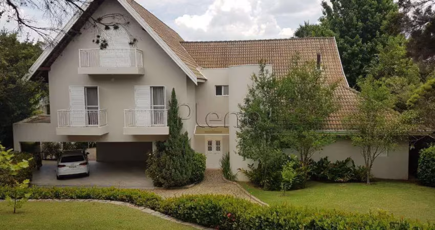 Casa à venda em Valinhos, Sítio Recreio dos Cafezais, com 4 suítes, com 588 m²