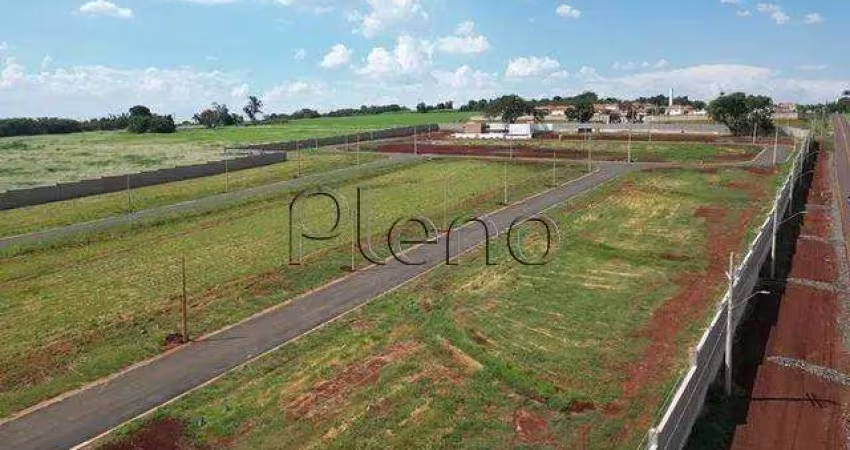Terreno à venda em Paulínia, Betel, com 330 m², Residencial Porto Ville São Luiz