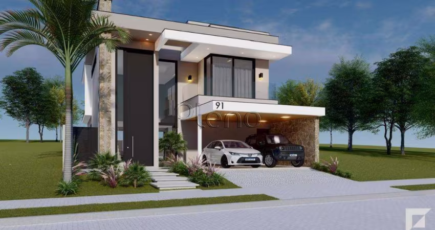 Casa à venda em Campinas, Jardim Madalena, com 3 suítes, com 225 m², Vista Campinas