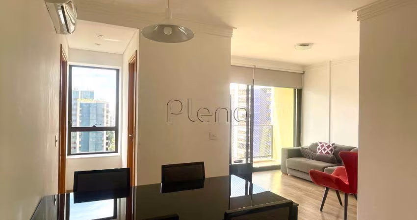 Apartamento à venda em Campinas, Cambuí, com 1 suíte, com 57 m², Condomínio Dijon
