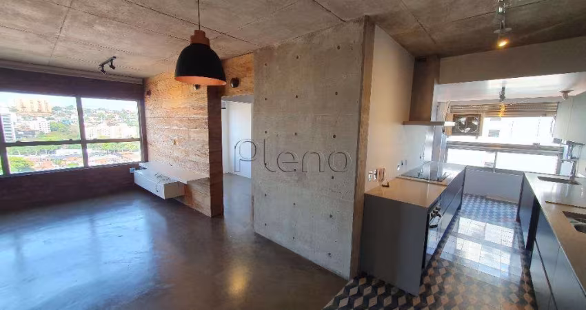 Apartamento para venda e locação com 1 quarto no Cambuí, Campinas