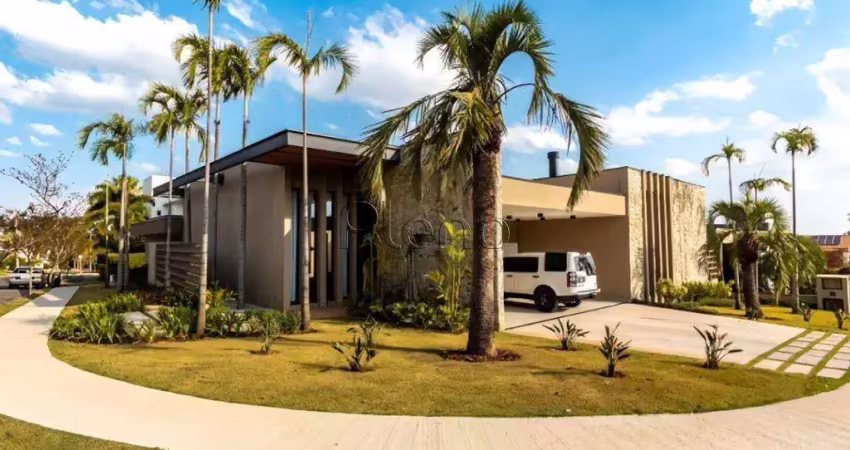 Casa à venda em indaiatuba, chácara areal, com 4 suítes, com 885 m²