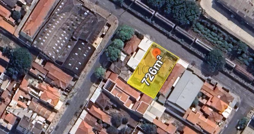 Terreno a venda em Campinas, Vila Industrial - 726 metros quadrados