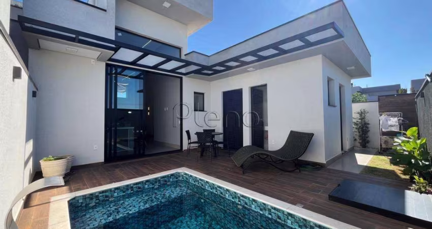 Casa à venda em Paulínia, Parque Brasil 500, com 3 suítes, com 193 m², Santorini Residencial Club