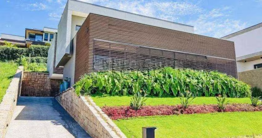 Sobrado à venda em Vinhedo, Monte Alegre, com 4 suítes, com 437 m², Residencial Campo de Toscana