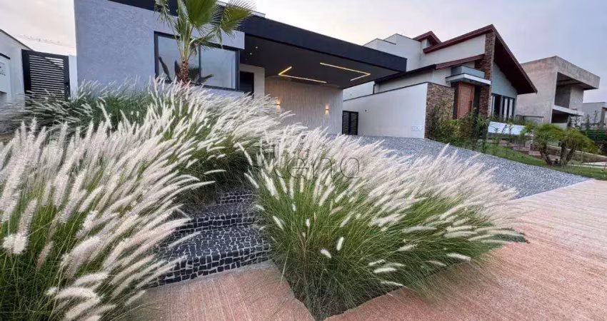 Casa à venda em campinas, loteamento parque dos alecrins, com 3 suítes, com 280 m²