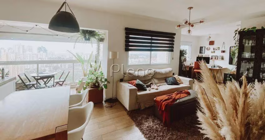 Apartamento à venda em campinas, mansões santo antônio, com 3 quartos, com 94 m²