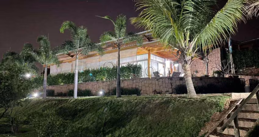 Chácara à venda em indaiatuba, colinas do mosteiro de itaici, com 3 suítes, com 2500 m²