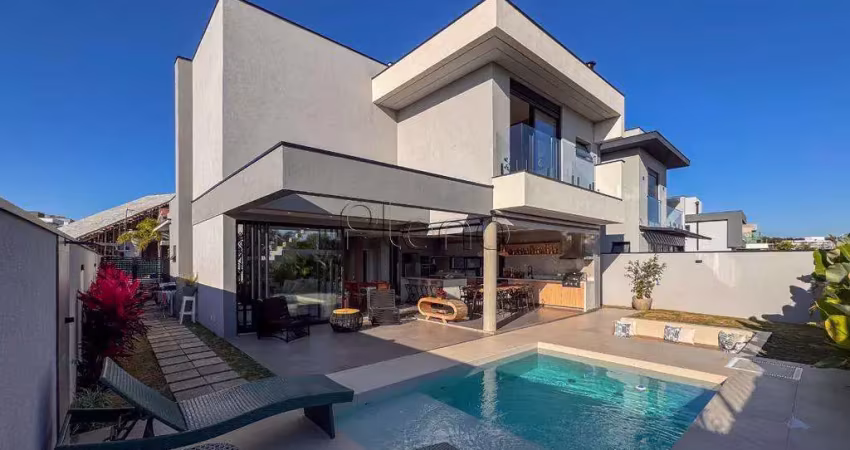 Sobrado à venda em campinas, loteamento residencial arborais, com 3 suítes, com 269 m²