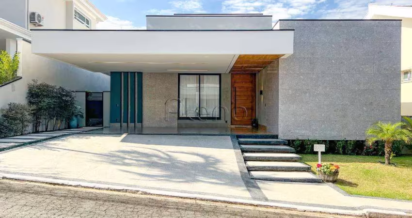 Casa à venda em valinhos, condomínio athenas, com 4 suítes, com 252 m²