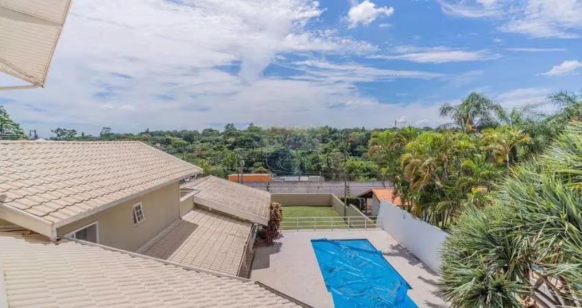 Sobrado à venda em campinas, residencial parque rio das pedras, com 5 suítes, com 550 m²