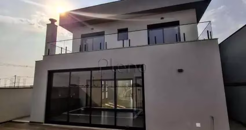 Sobrado à venda em paulínia, parque brasil 500, com 3 suítes, com 280 m², santorini residencial club