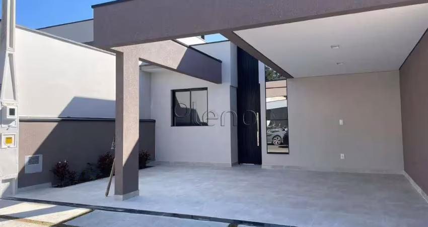Casa à venda em indaiatuba, parque residencial indaiá, com 3 quartos, com 105 m², montreal residence