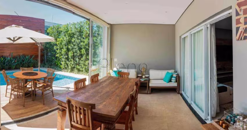 Sobrado à venda em valinhos, jardim lorena, com 3 suítes, com 358 m², condomínio fiorella