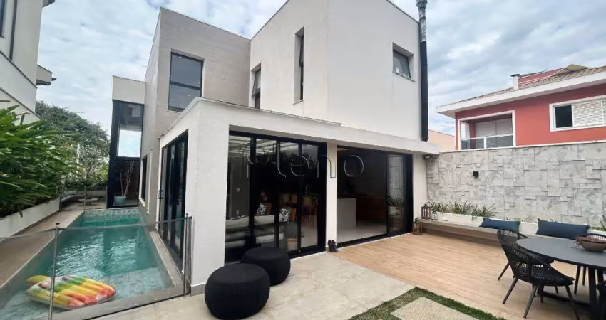 Sobrado à venda em campinas, swiss park, com 3 suítes, com 280 m²