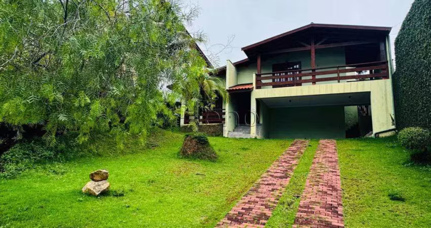 Sobrado à venda em campinas, jardim atibaia (sousas), com 4 quartos, com 331.56 m², jardim botânico