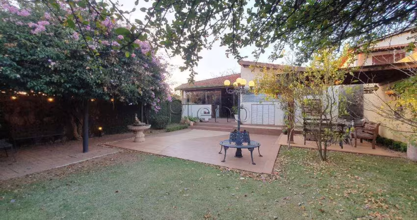 Casa à venda em campinas, parque rural fazenda santa cândida, com 3 suítes, com 232 m²