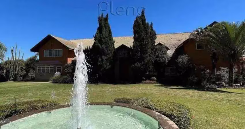 Casa à venda com 8 dormitórios no residencial vale da santa fé, vinhedo